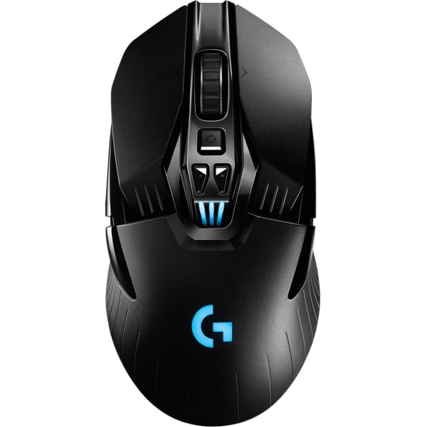 Logitech G903 LIGHTSPEED Wireless Gaming Mouse w/ HERO 25K Sensor 140+ Hour with Rechargeable Battery and LIGHTSYNC RGB. POWERPLAY Compatible Ambidextrous 107g+10g Optional 25 600 DPI